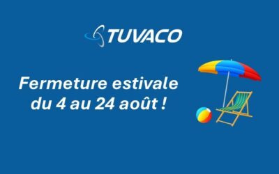 Fermeture estivale 4 – 24 août 2025